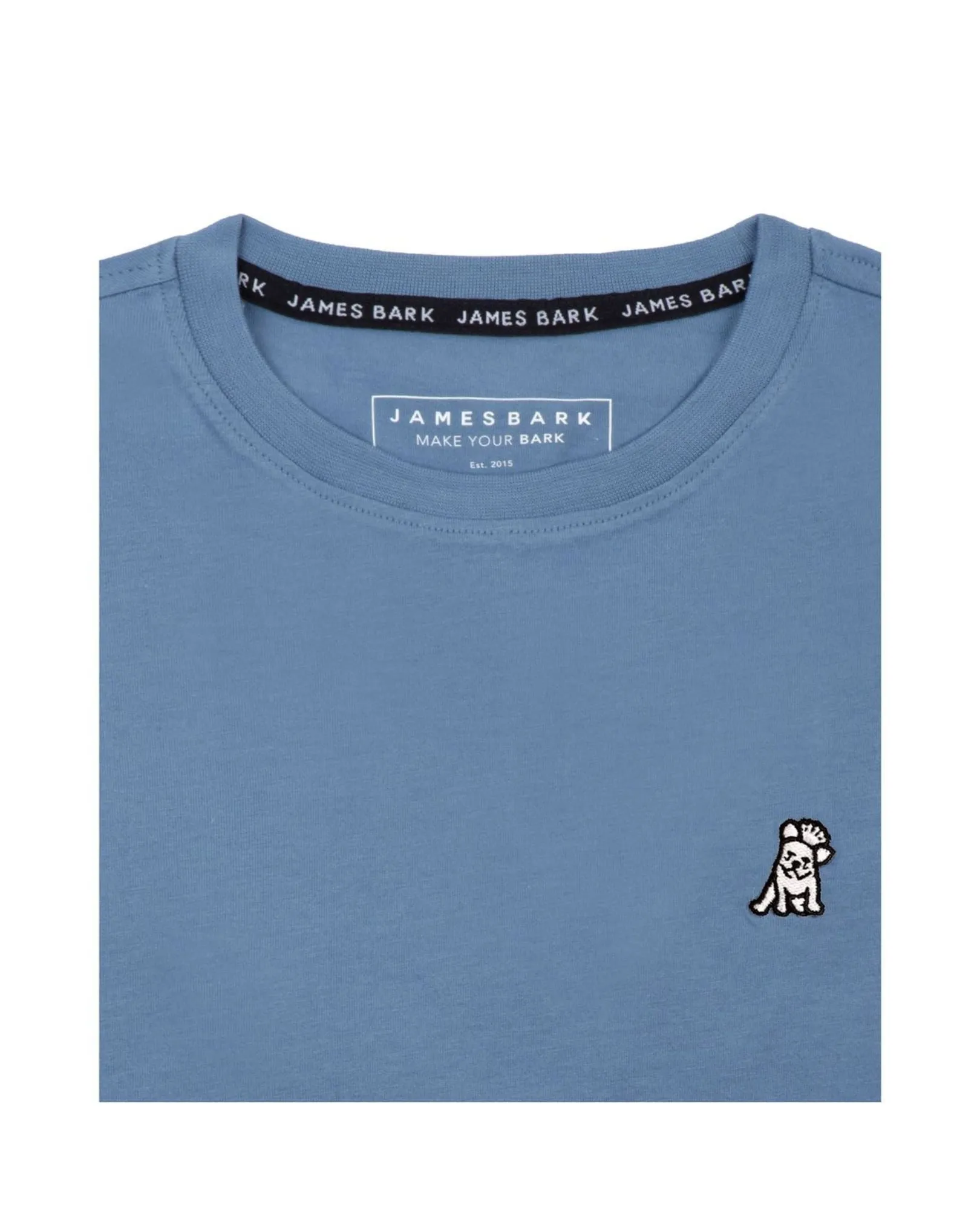 Mens Crew Neck Jersey T-shirt - Copen Blue A11
