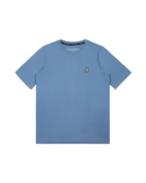 Mens Crew Neck Jersey T-shirt - Copen Blue A11