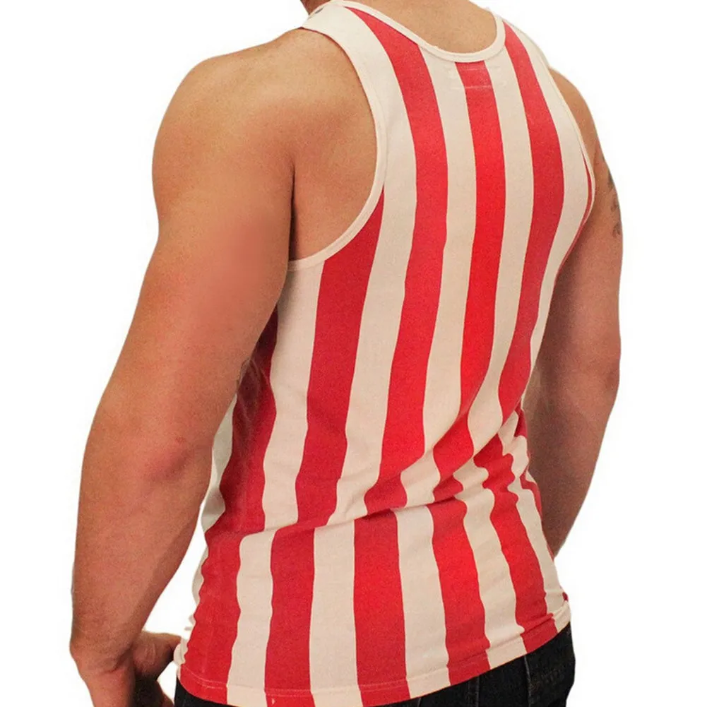 Men's Summer Cotton Slim Fit Tank Top For Bodybuilding