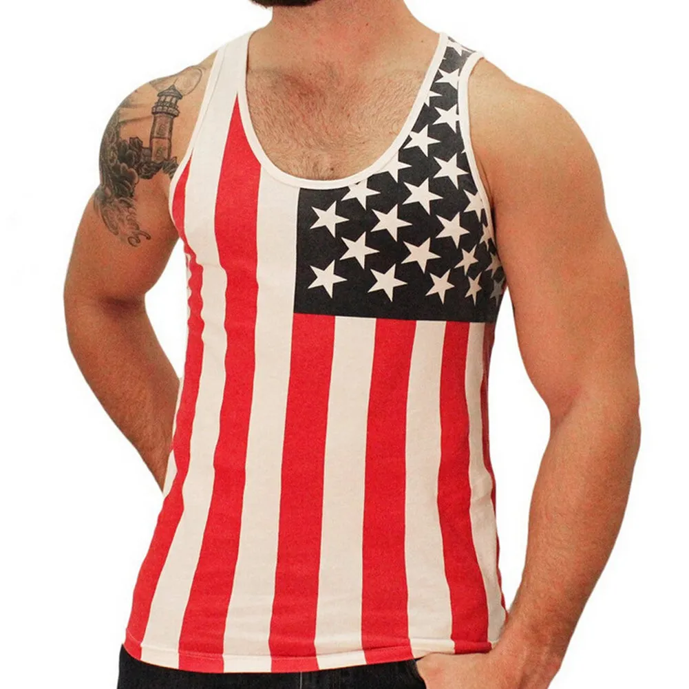 Men's Summer Cotton Slim Fit Tank Top For Bodybuilding