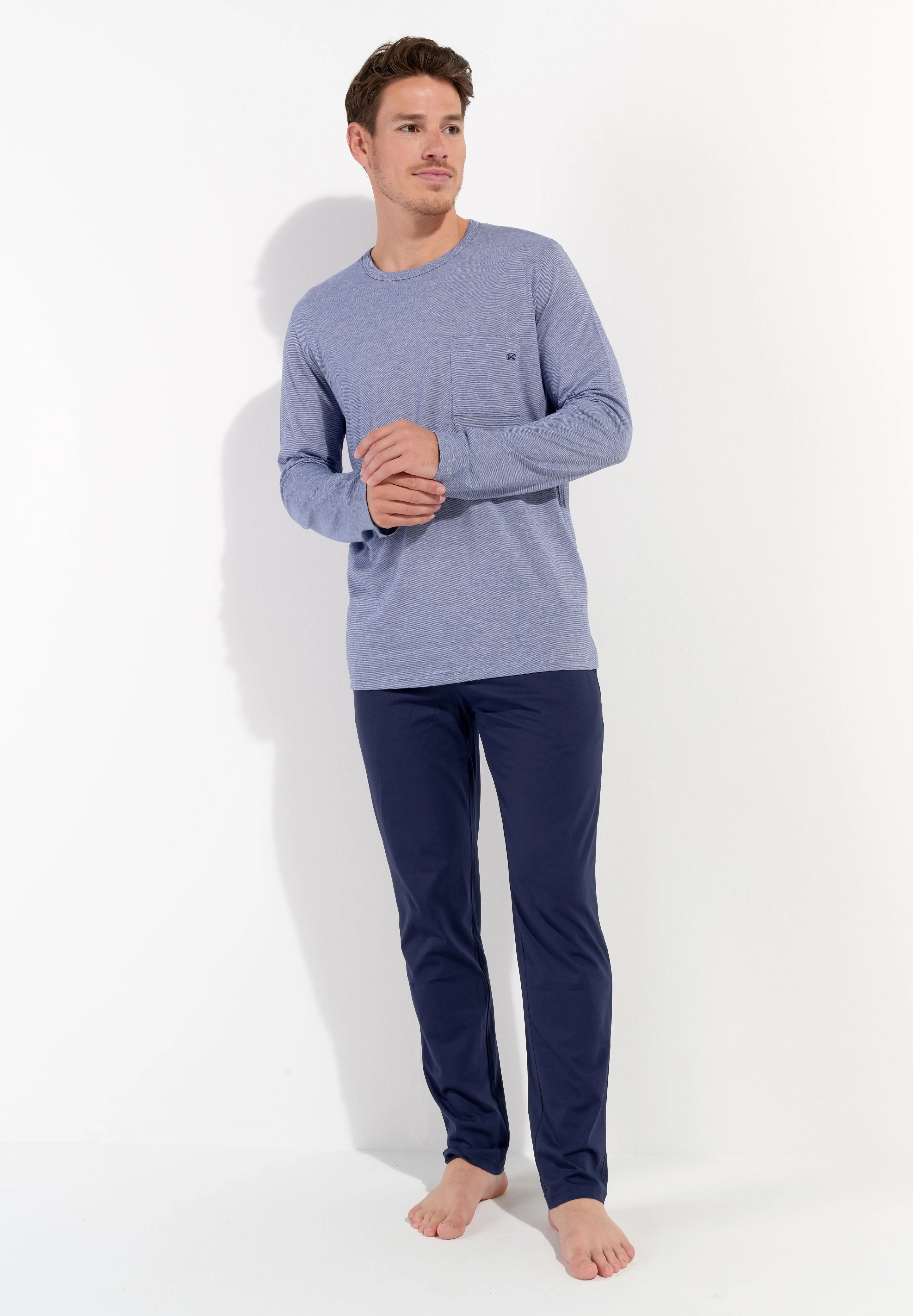 Modal Comfort Long Sleepwear Set | Navy 402885-00RA