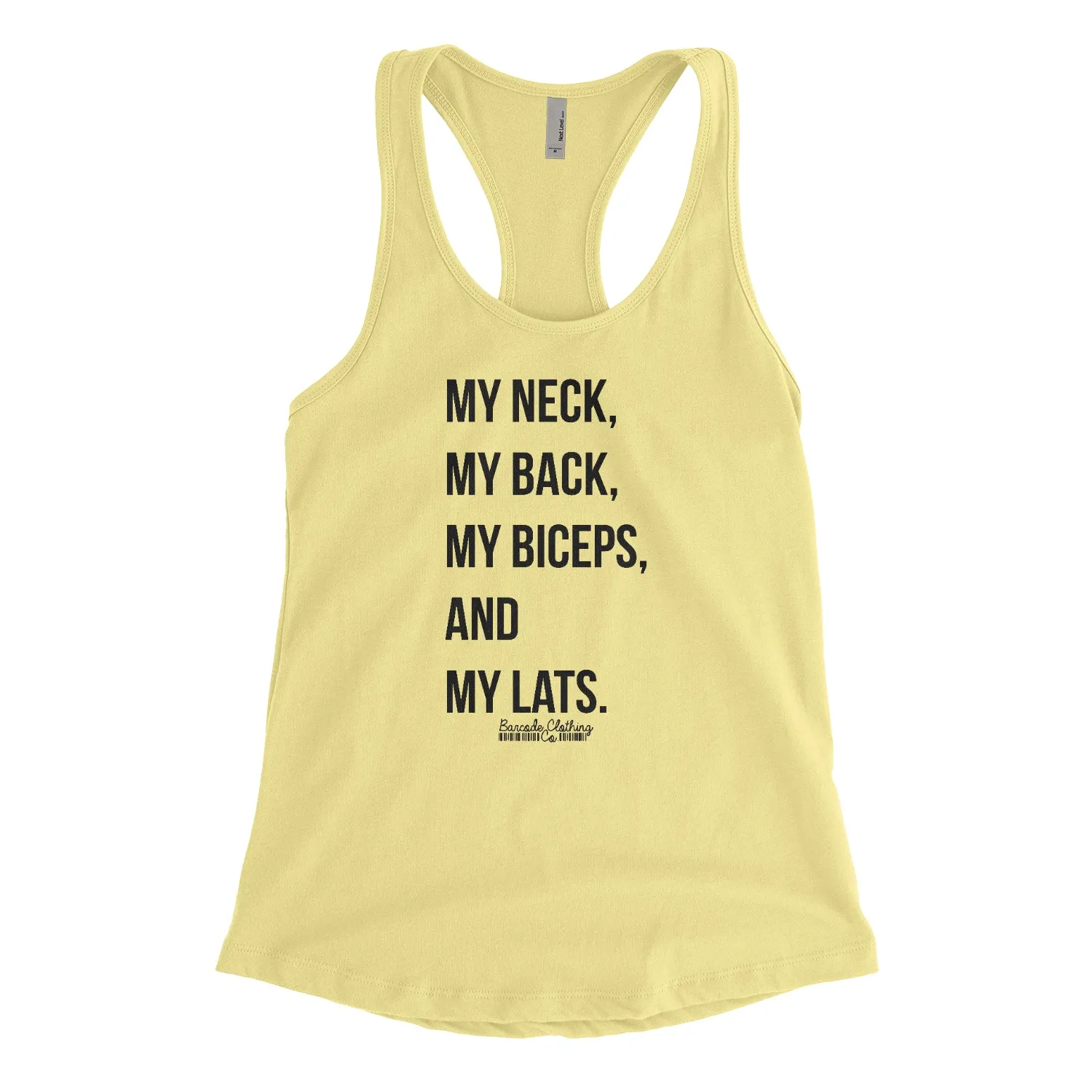 My Neck My Back My Biceps Blacked Out