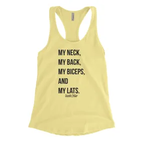 My Neck My Back My Biceps Blacked Out