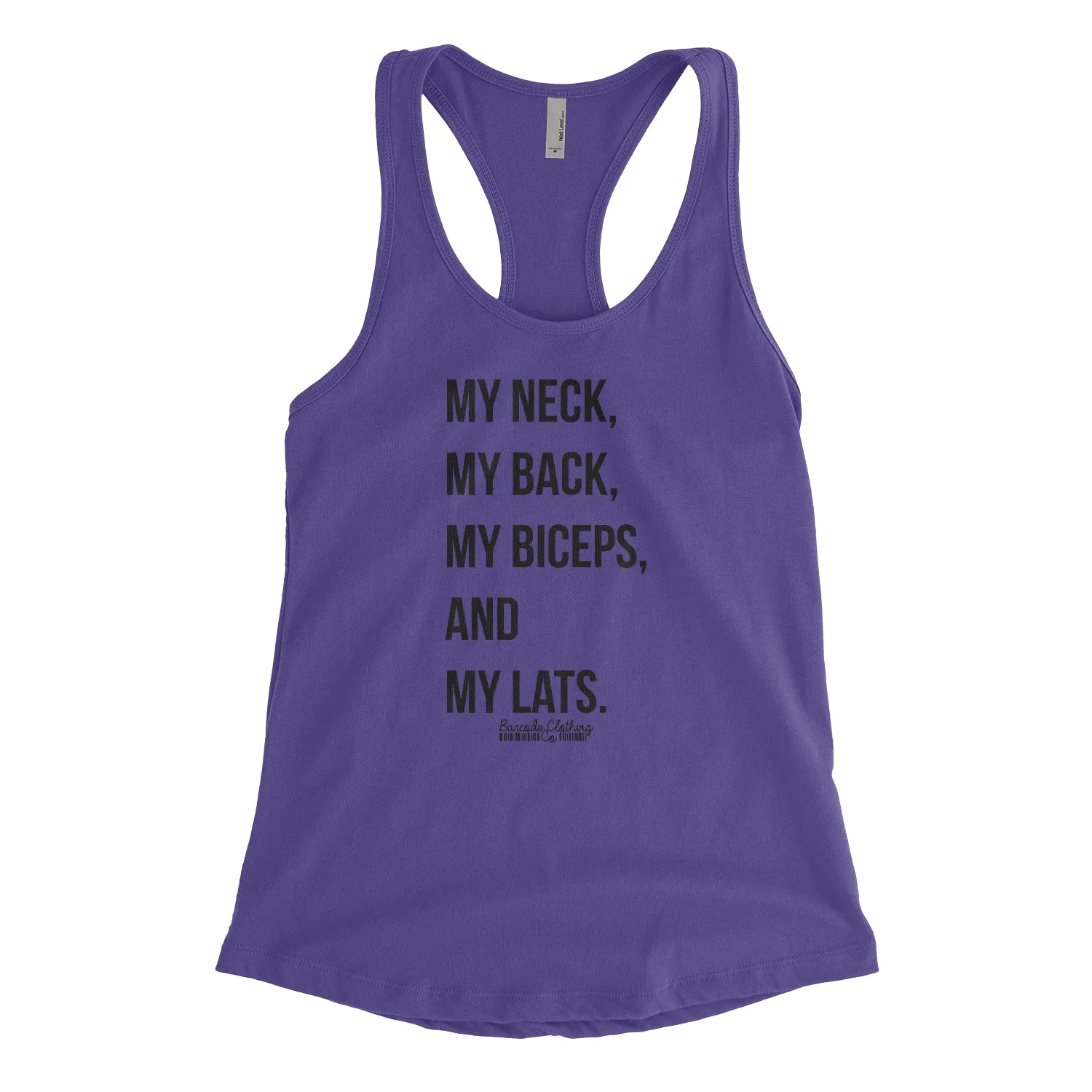 My Neck My Back My Biceps Blacked Out