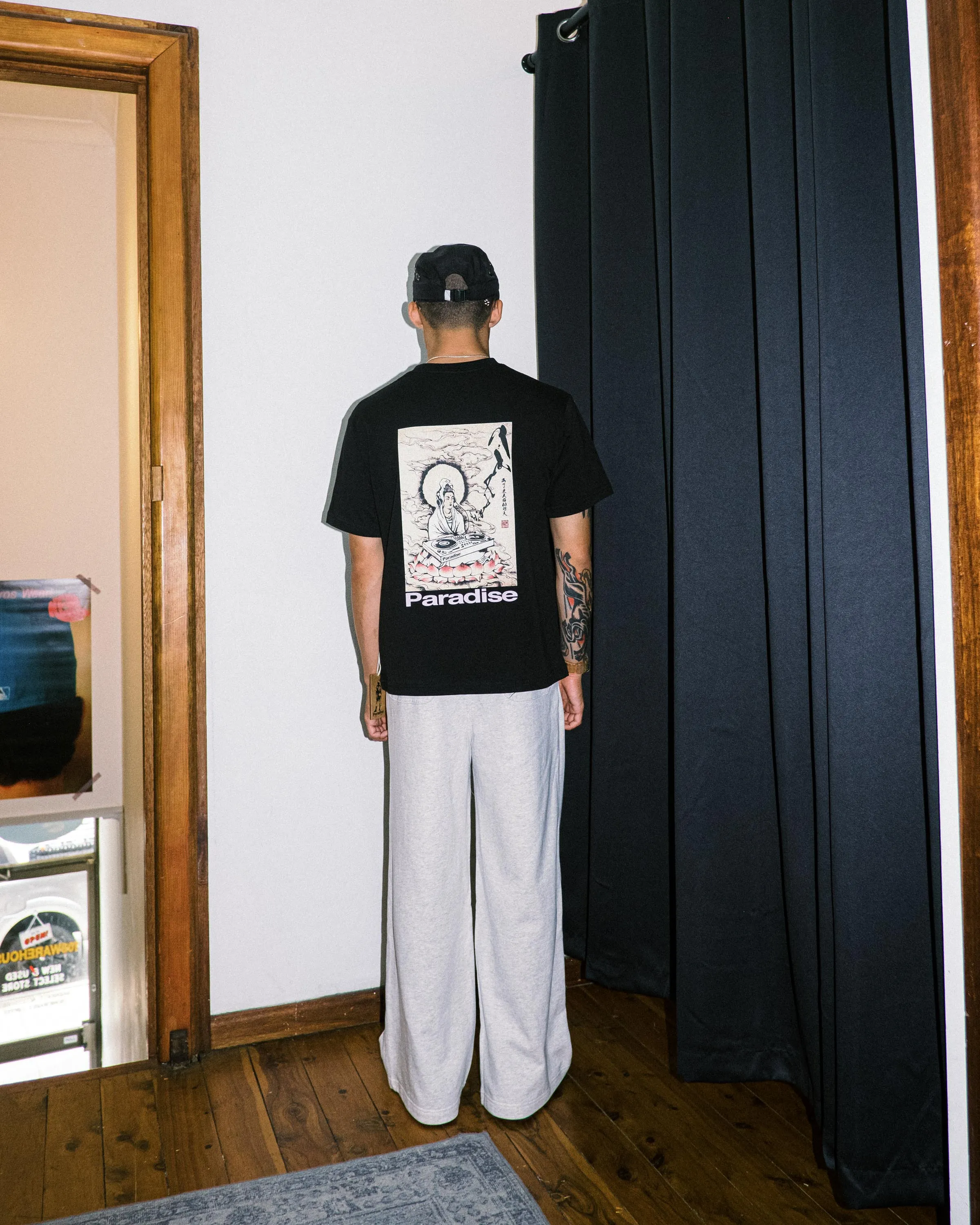 Paradise - DJ Guan Yin T-Shirt - Black
