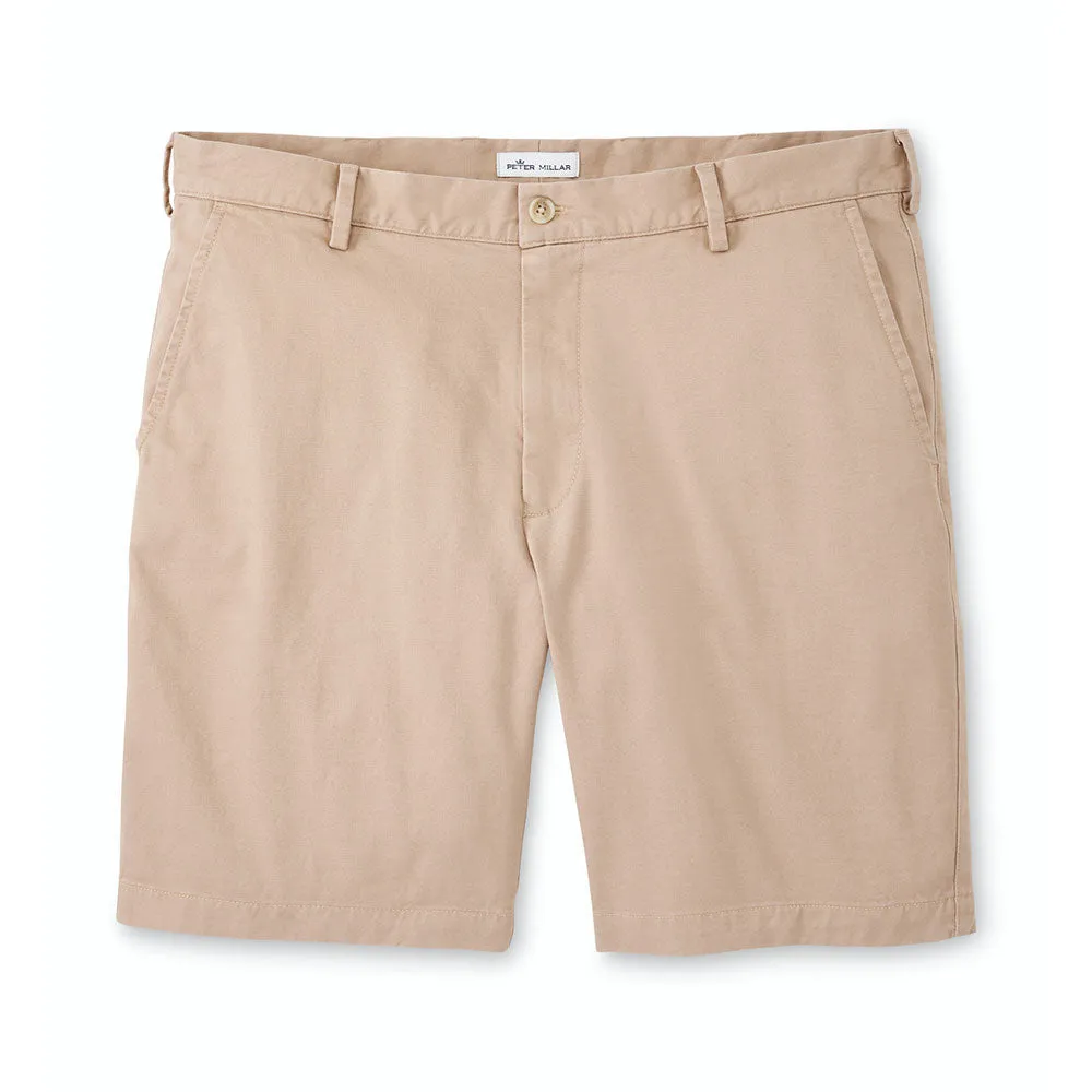 Peter Millar 8-Inch Pilot Twill Shorts - Khaki