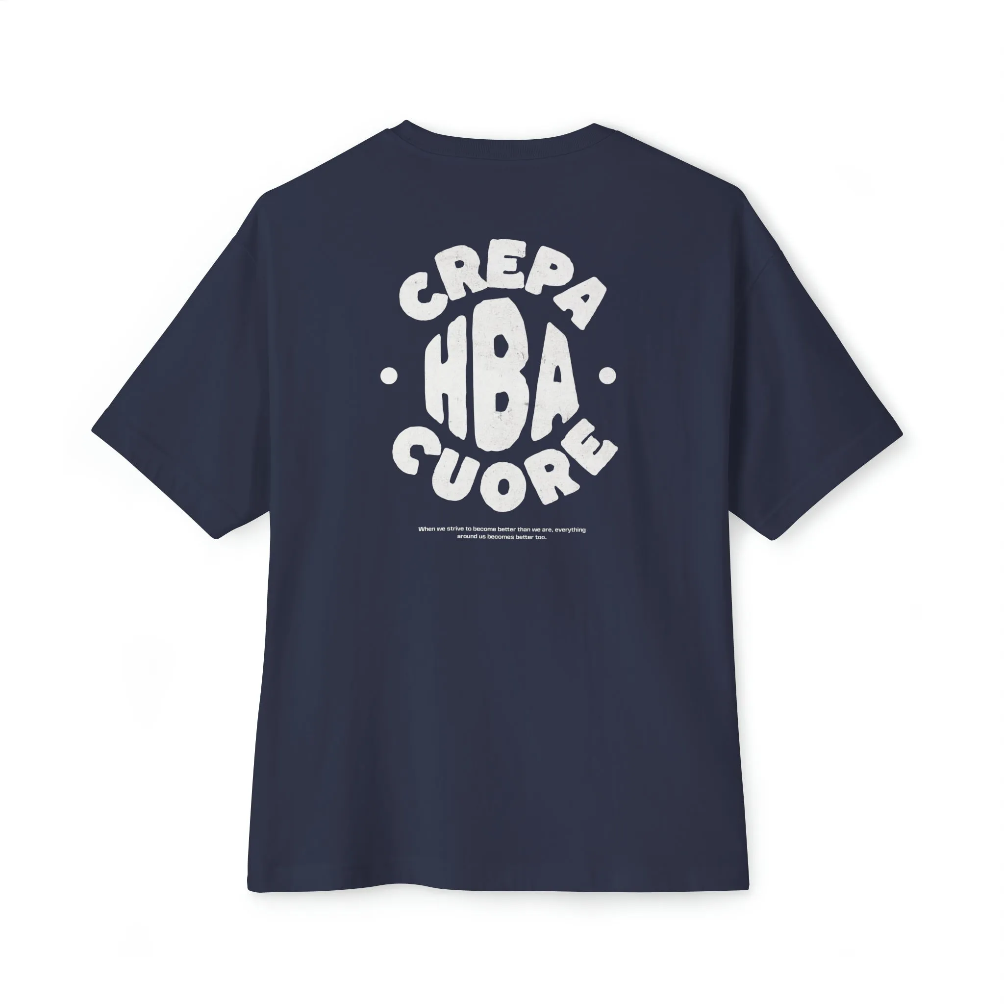 "#Becomebetter" Unisex Oversized Boxy Tee