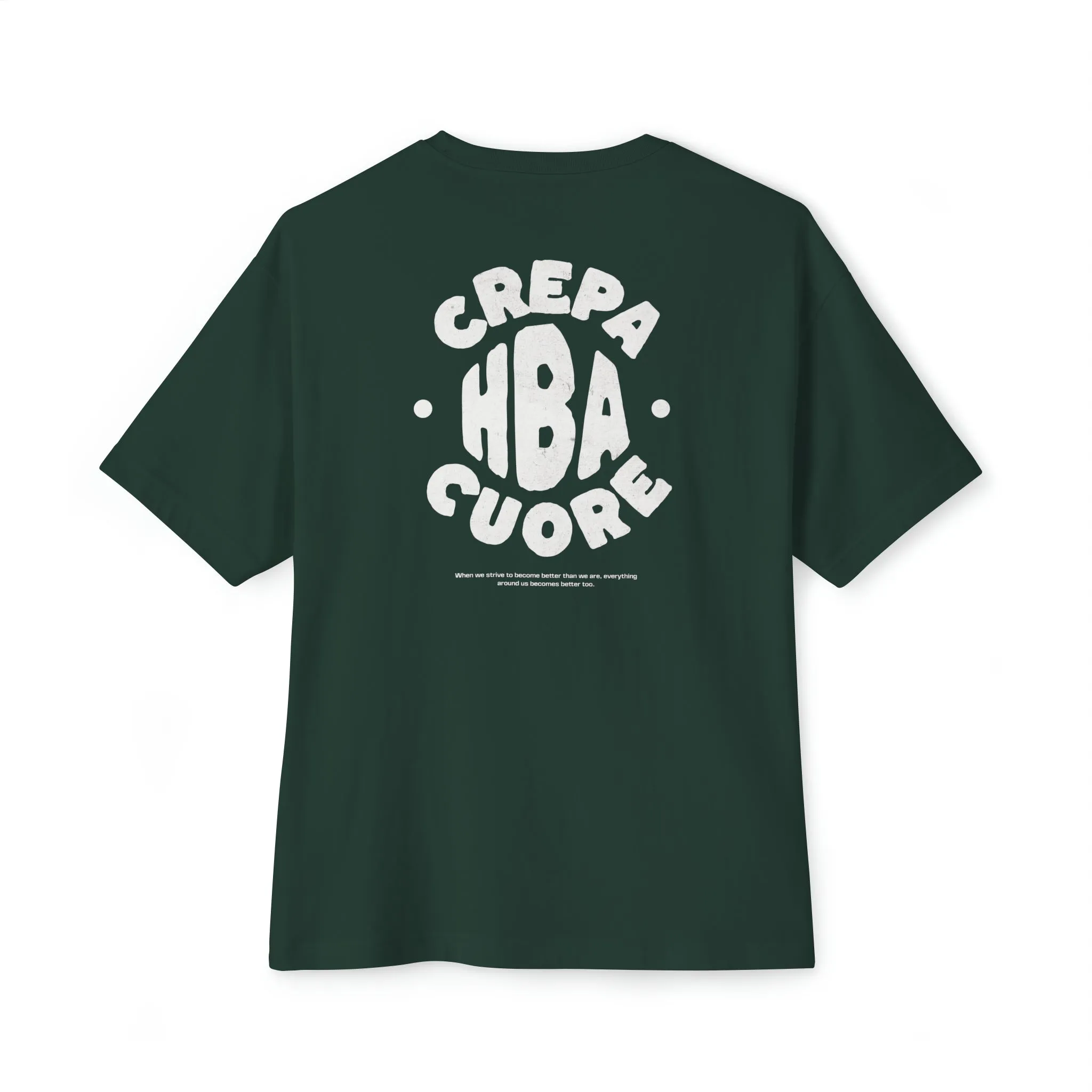 "#Becomebetter" Unisex Oversized Boxy Tee