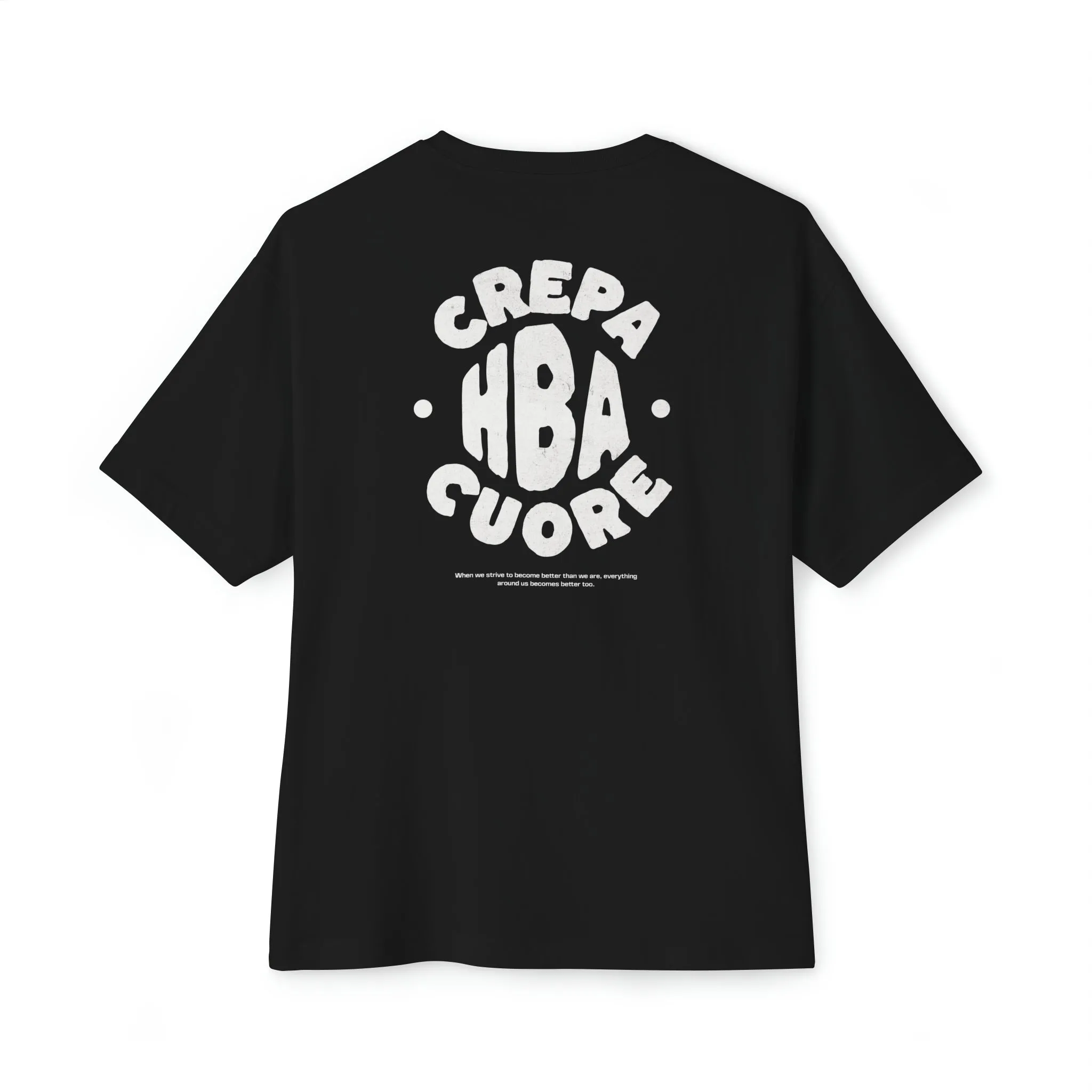 "#Becomebetter" Unisex Oversized Boxy Tee