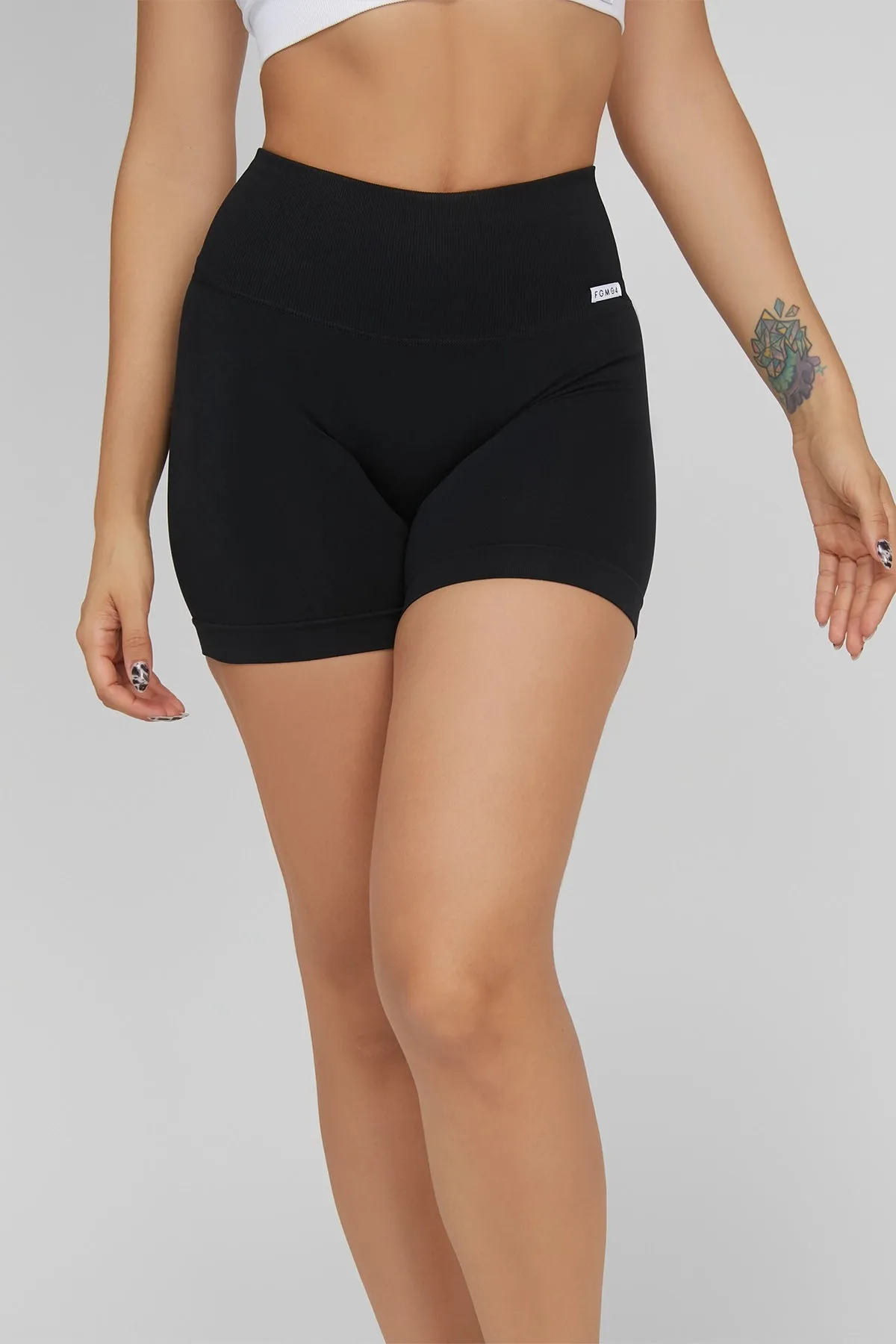 Shorts Shape-Up 2.0 Nero Pancia Piatta