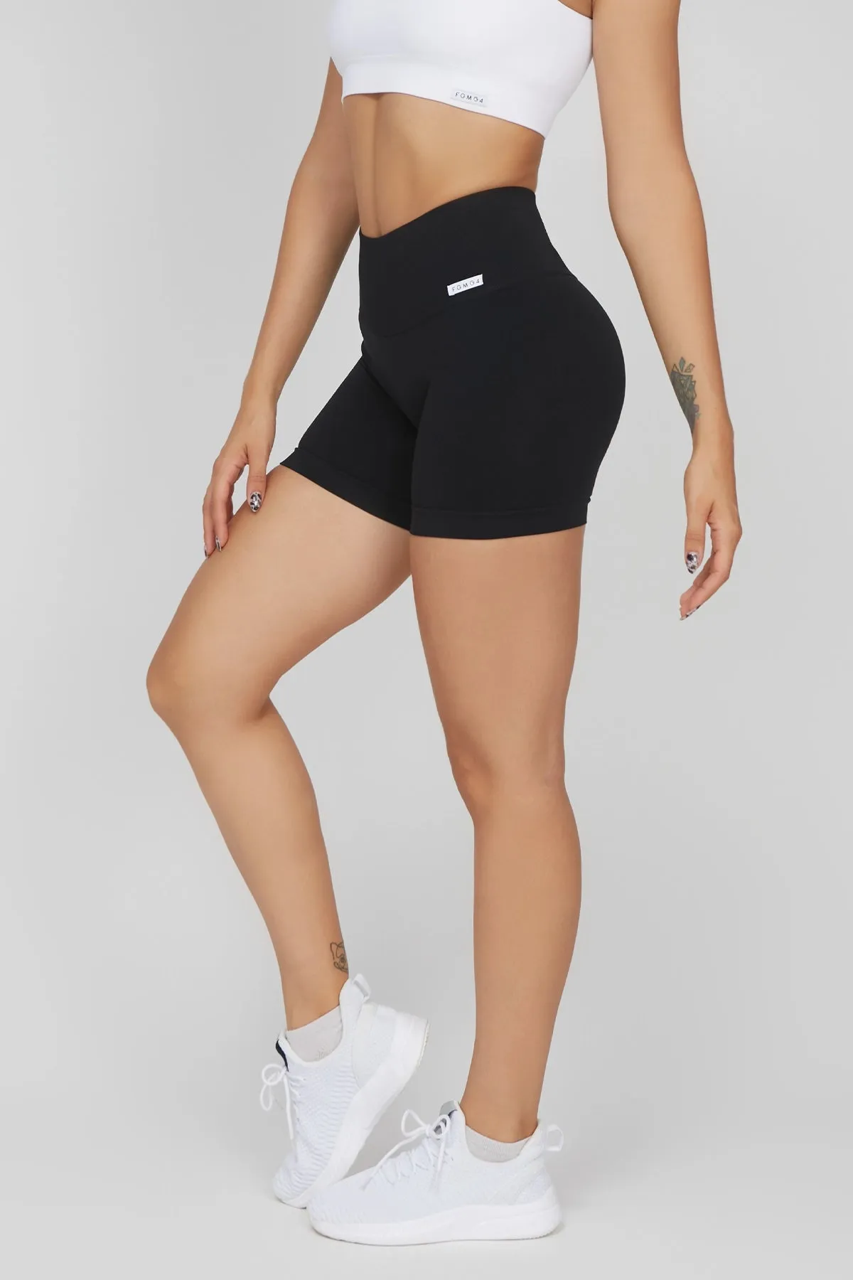 Shorts Shape-Up 2.0 Nero Pancia Piatta