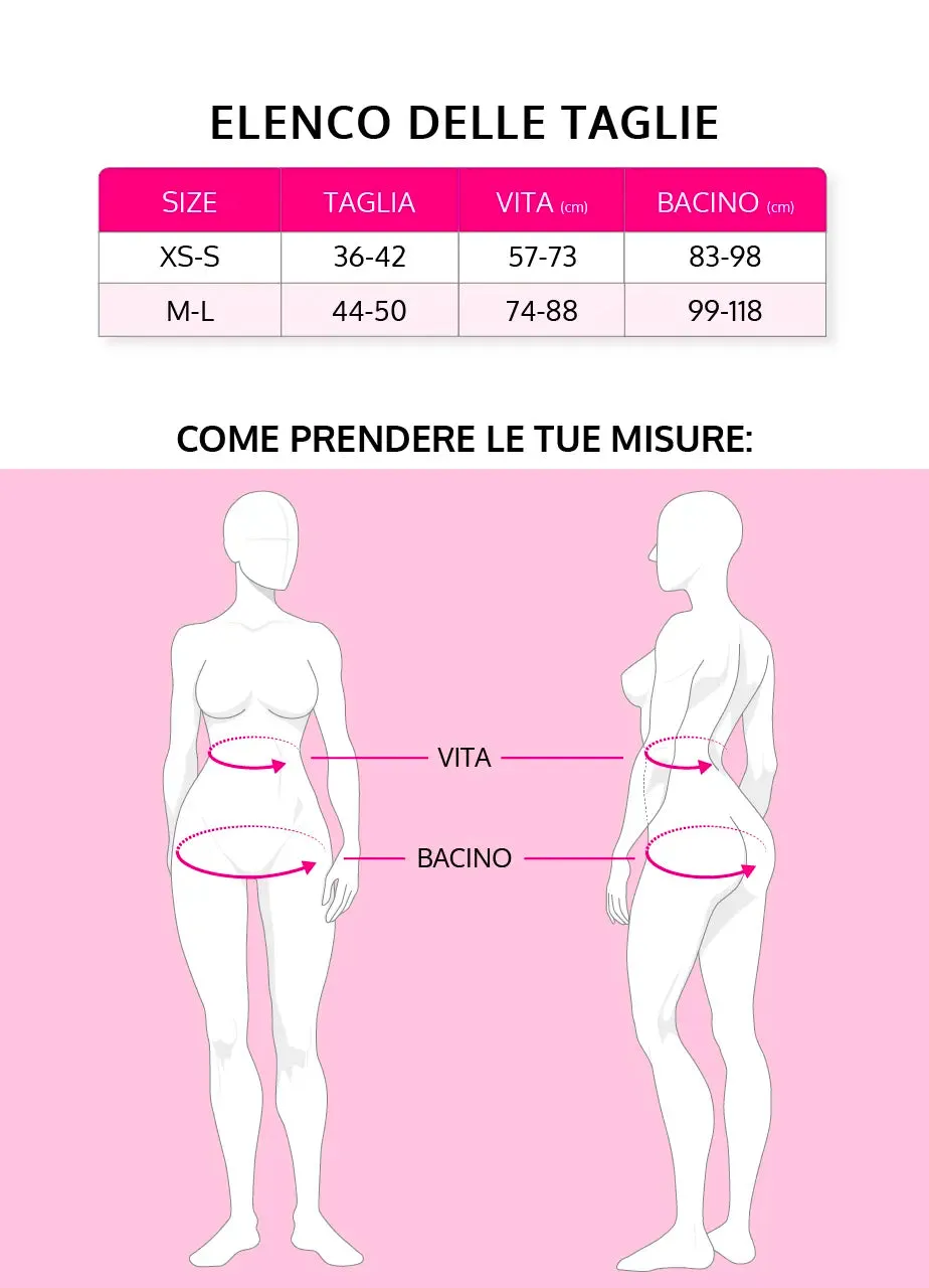 Shorts Shape-Up 2.0 Nero Pancia Piatta