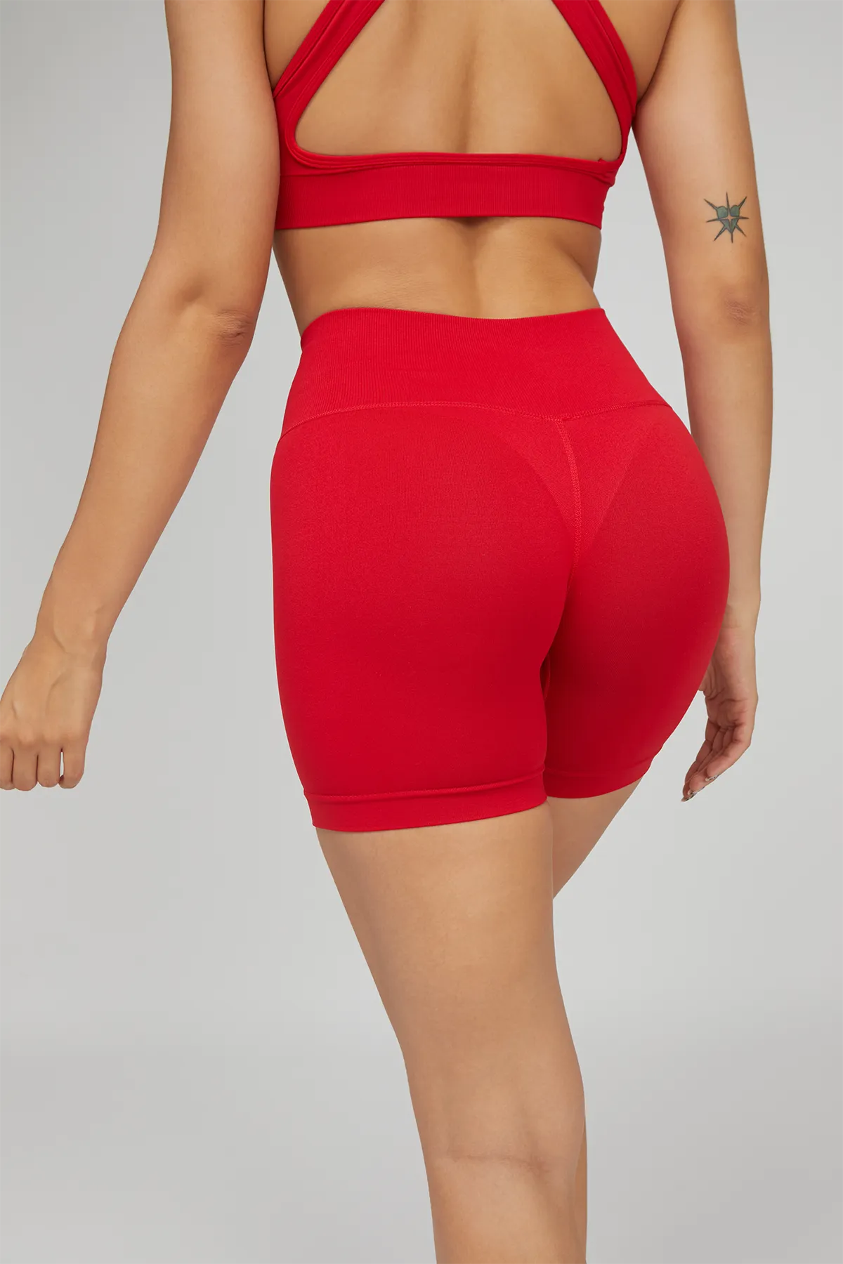 Shorts Shape-Up 2.0 Rosso Lampone Pancia Piatta