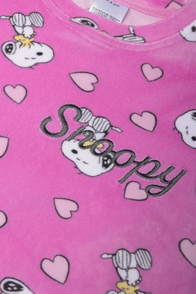Snoopy Pyjamas Lilac