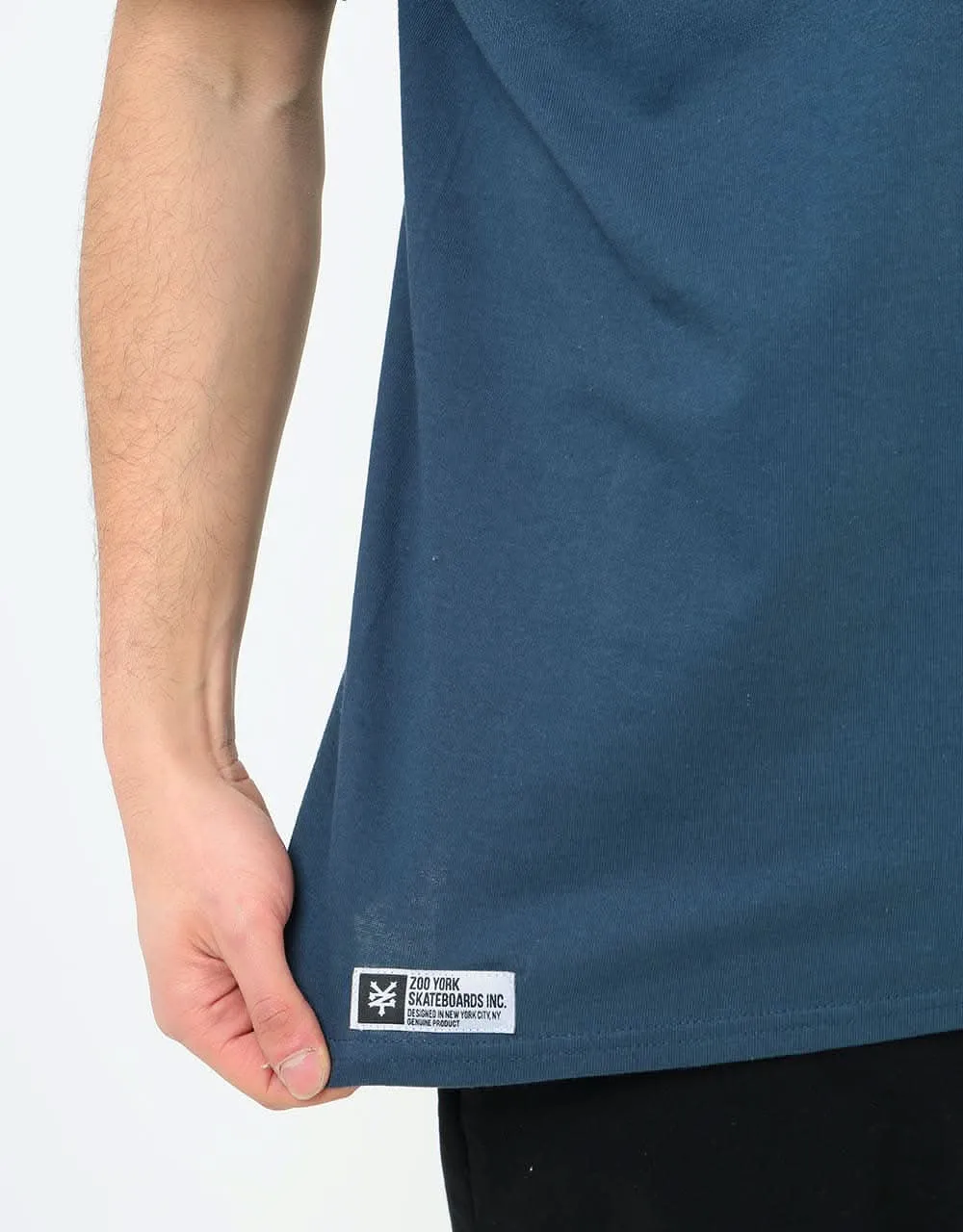 Zoo York Rego T-Shirt - Blue Dusk